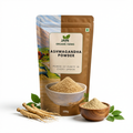 Jain Organic Farms Pure Ashwagandha Powder (100g) – Natural Withania Somnifera Root Powder for Daily Wellness, Stress Support & Vitality | 100% Pure, Chemical-Free, Lab Tested & No Added Sugar