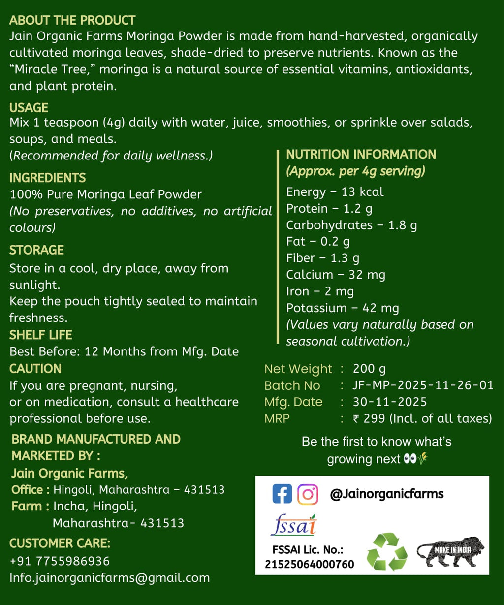 Moringa Powder